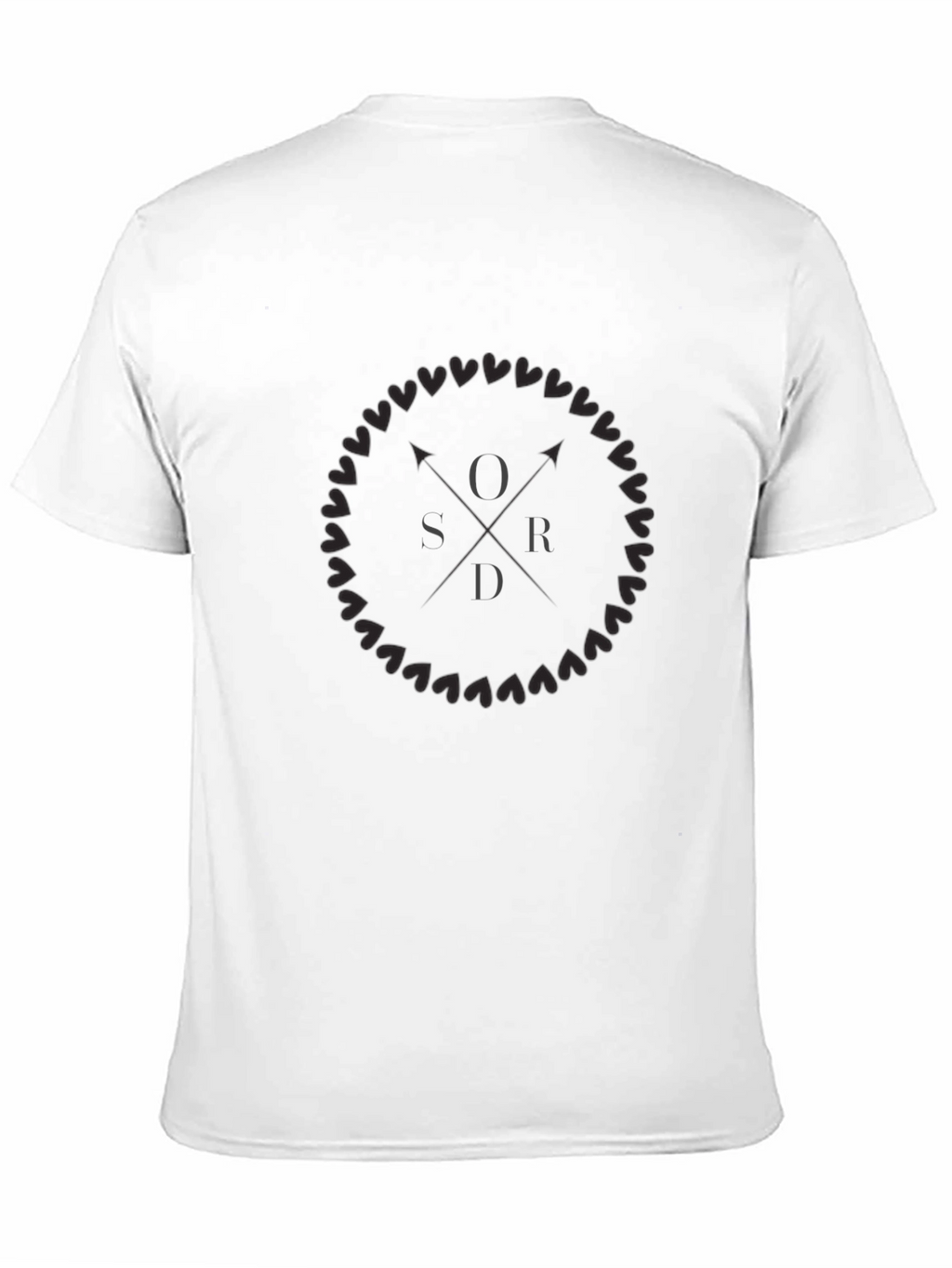 O-S-R-D Graphic Tee - Minimalist Dark T-Shirt