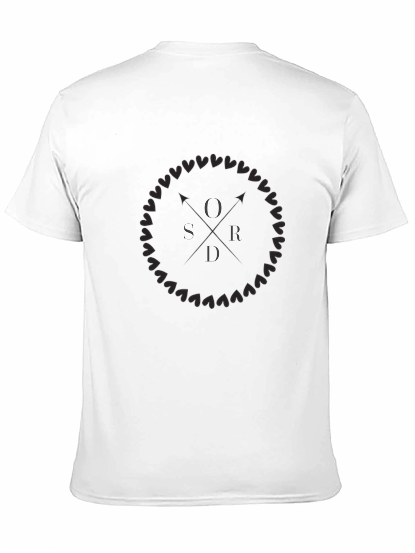 O-S-R-D Graphic Tee - Minimalist Dark T-Shirt