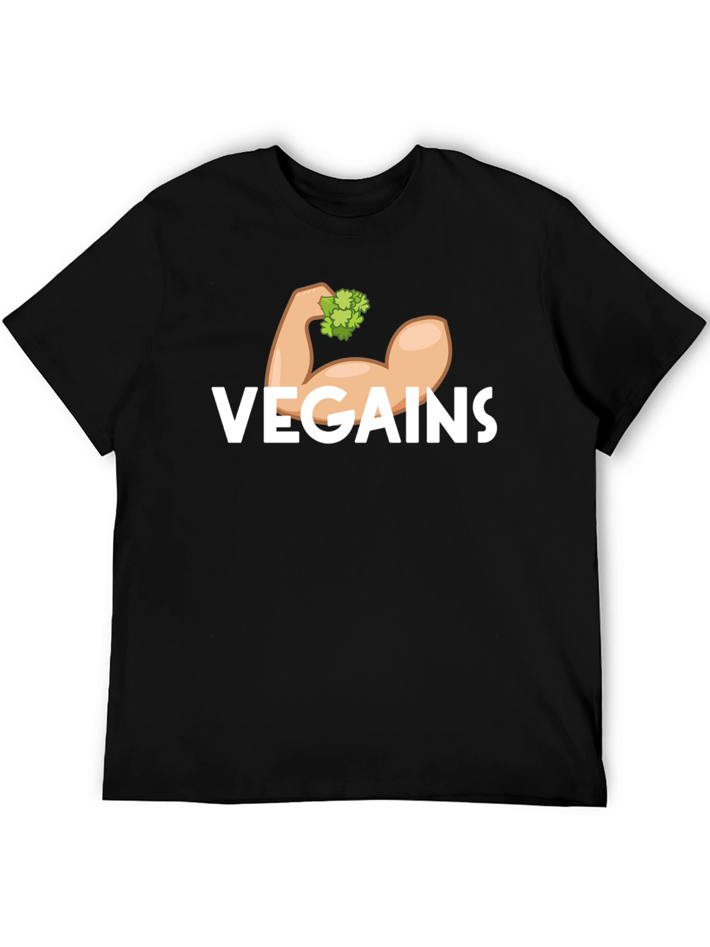 Vegains T-Shirt - Vegan Fitness Apparel