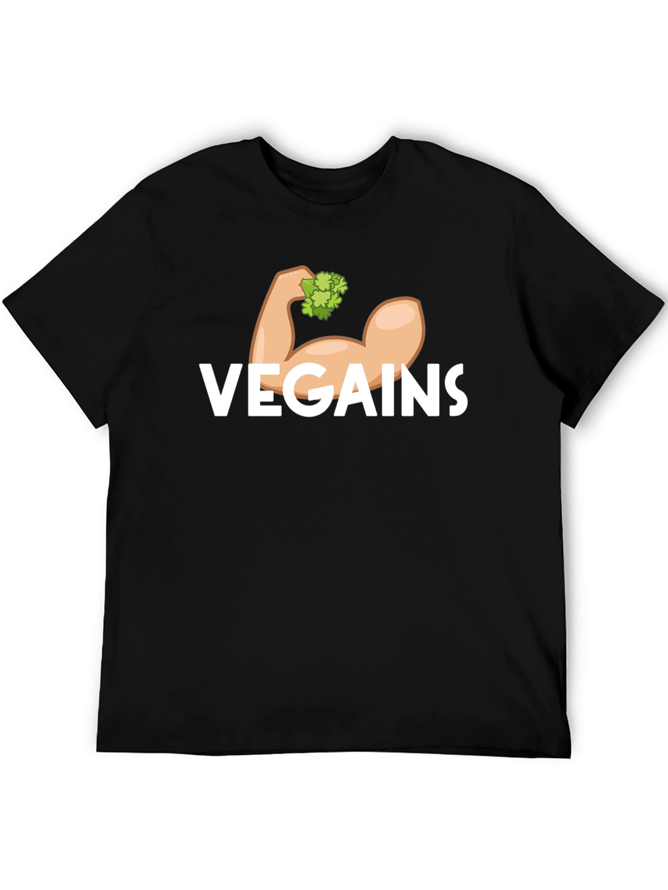 Vegains T-Shirt - Vegan Fitness Apparel