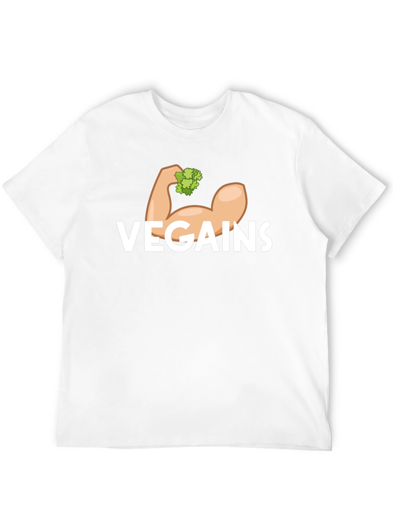 Vegains T-Shirt - Vegan Fitness Apparel