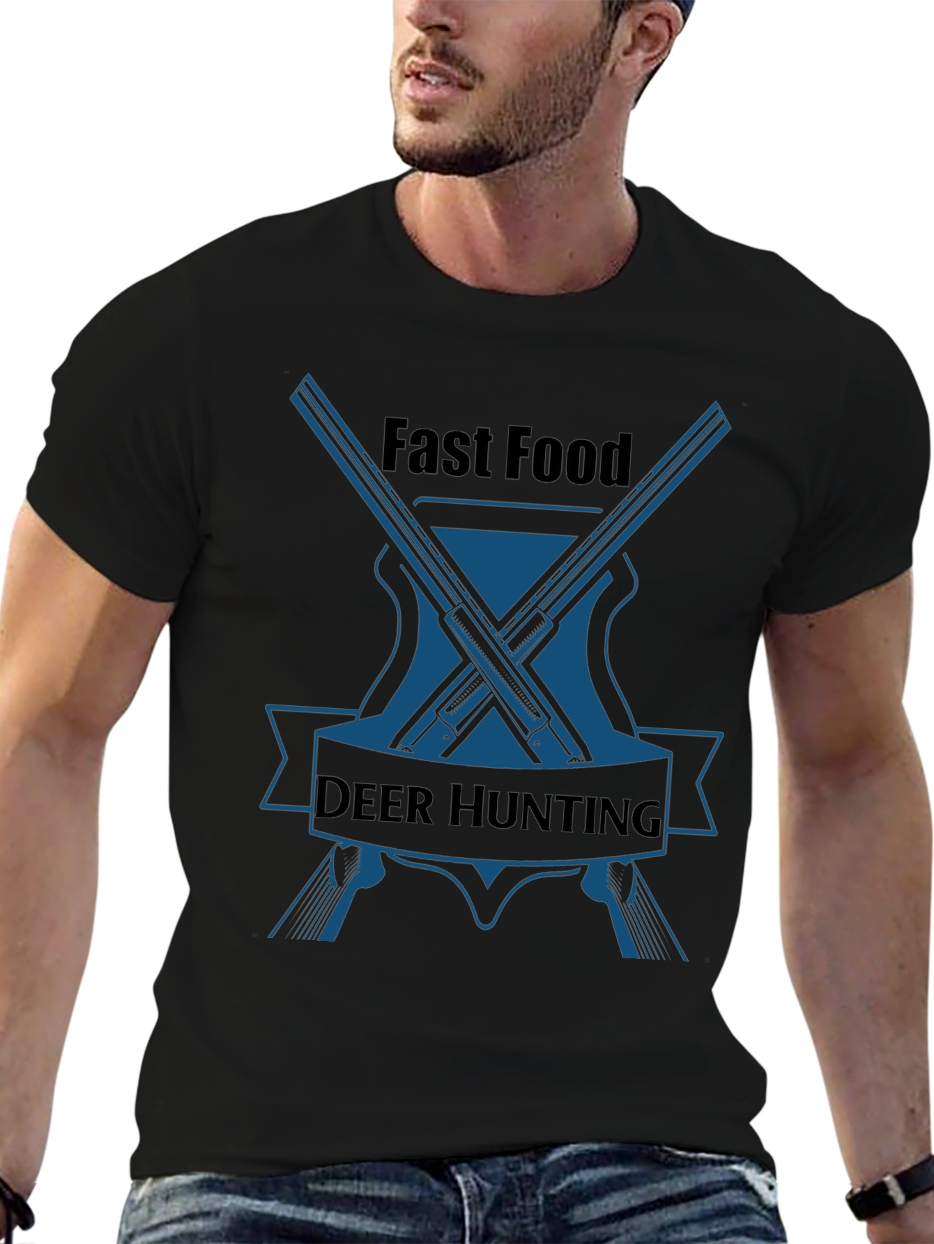 Fast Food Deer Hunting T-Shirt
