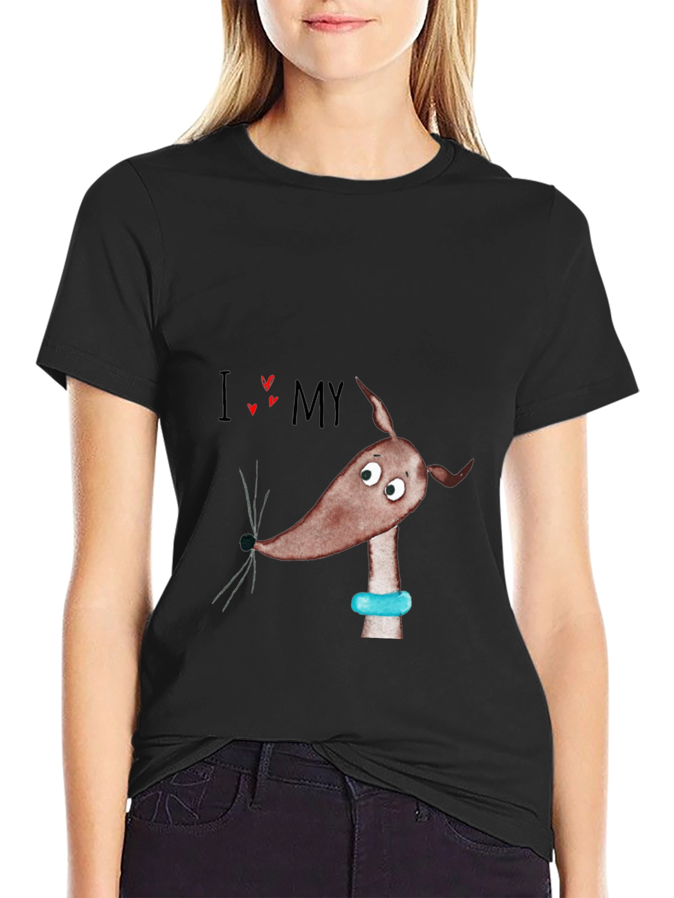 I Heart My Dog Graphic Tee