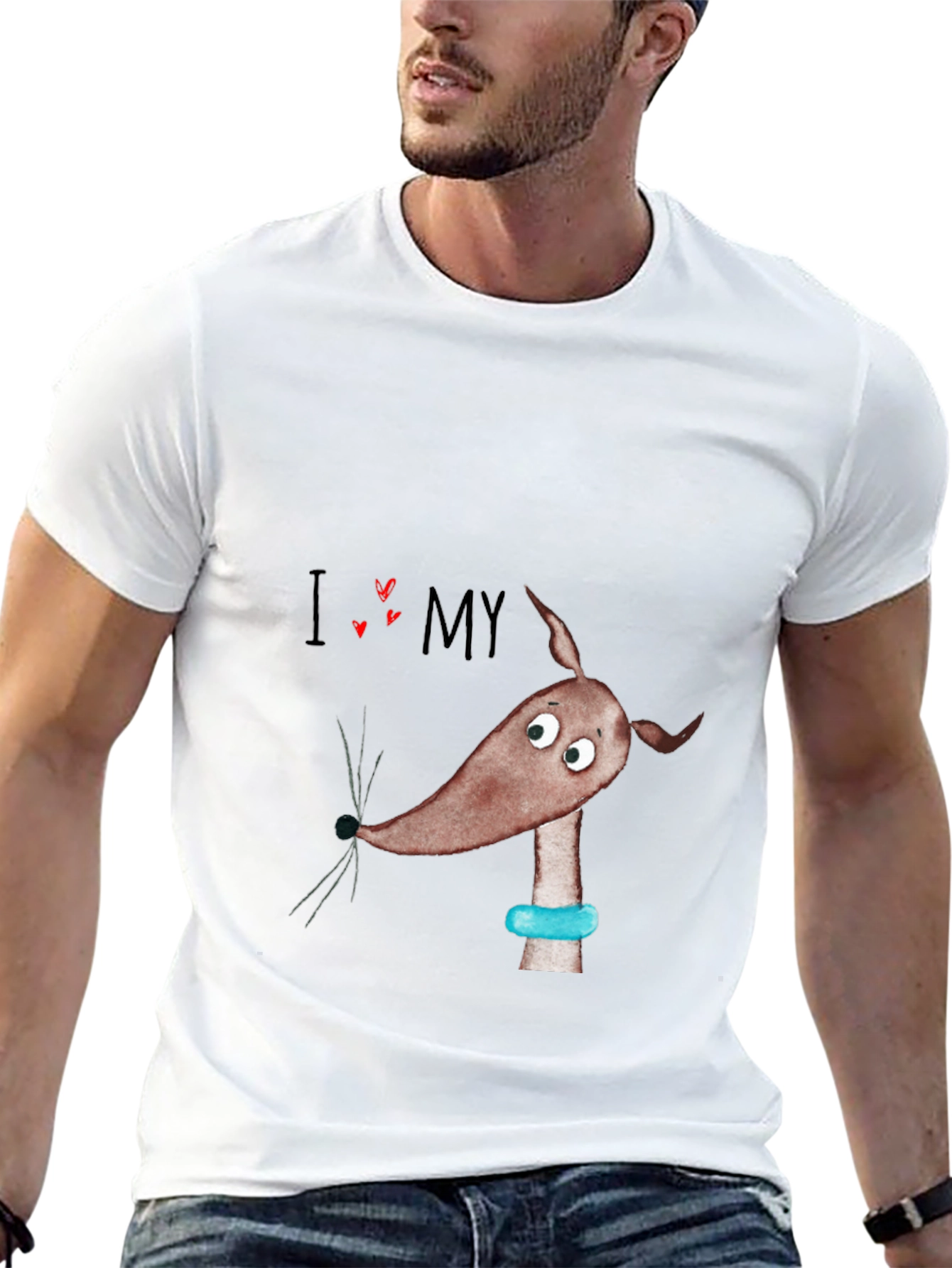 I Heart My Dog Graphic Tee
