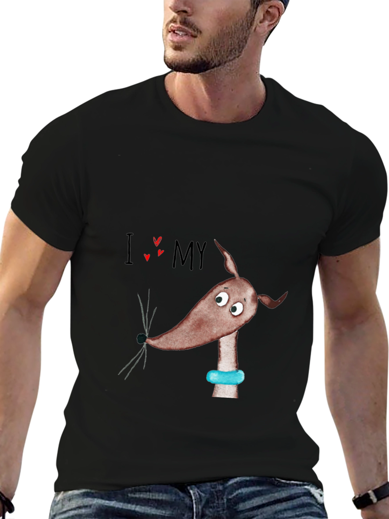 I Heart My Dog Graphic Tee