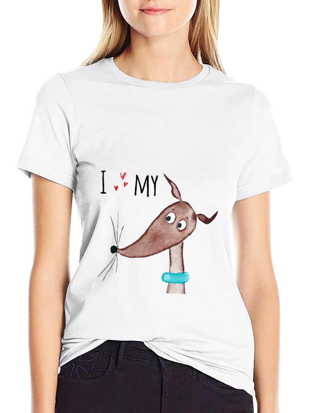 I Heart My Dog Graphic Tee