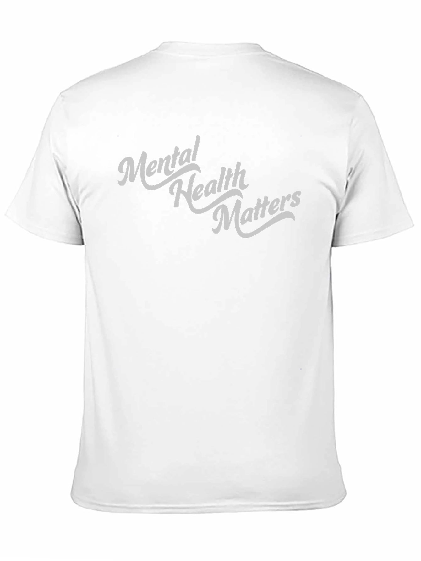 Mental Health Matters Graphic Tee - Black Unisex T-Shirt