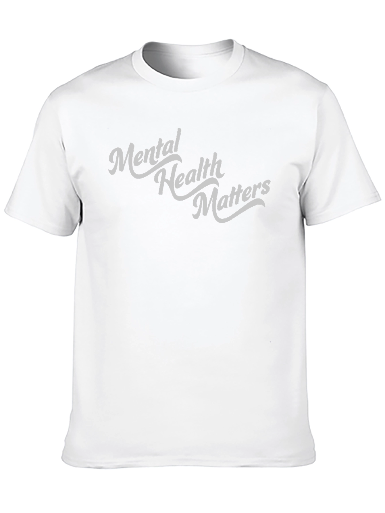 Mental Health Matters Graphic Tee - Black Unisex T-Shirt