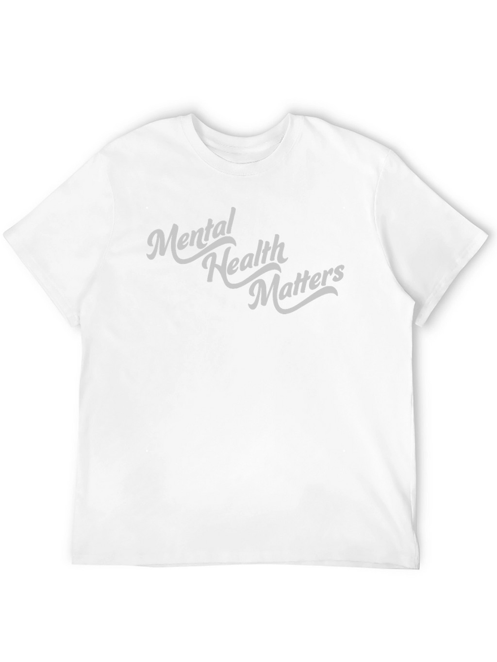 Mental Health Matters Graphic Tee - Black Unisex T-Shirt