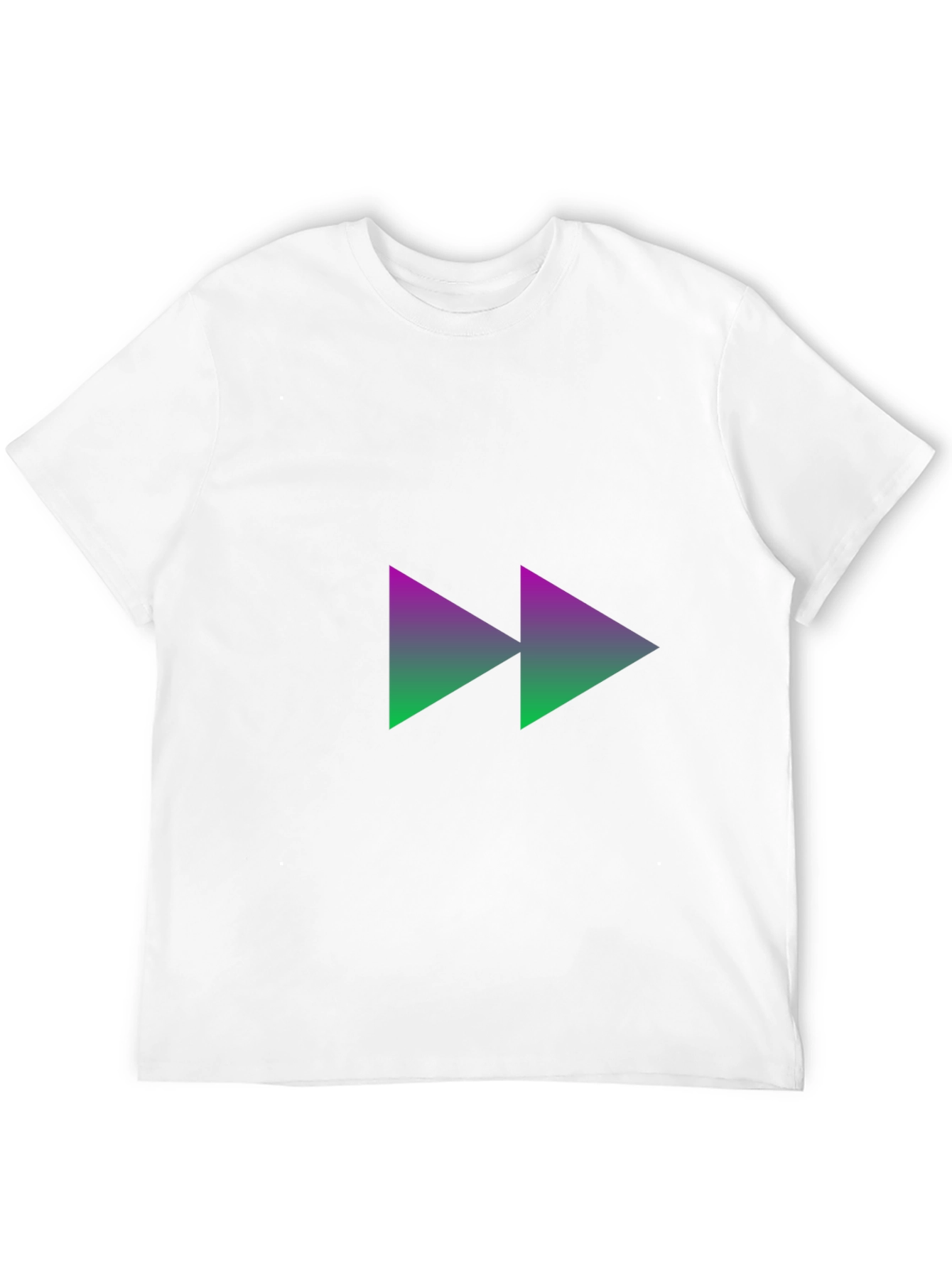 Forward Gradient Graphic Tee - Black