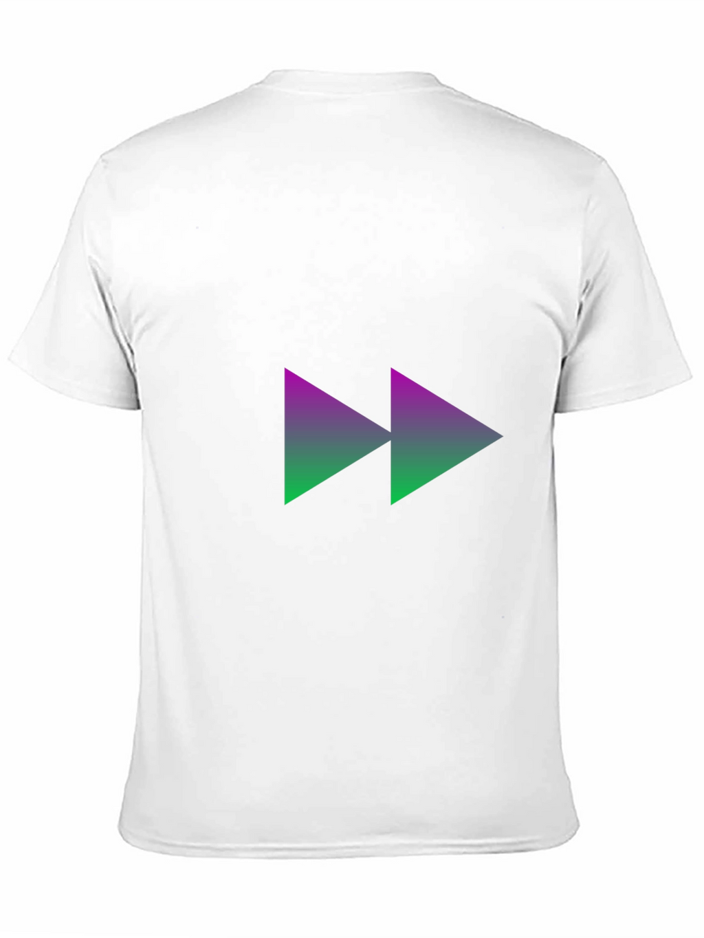 Forward Gradient Graphic Tee - Black