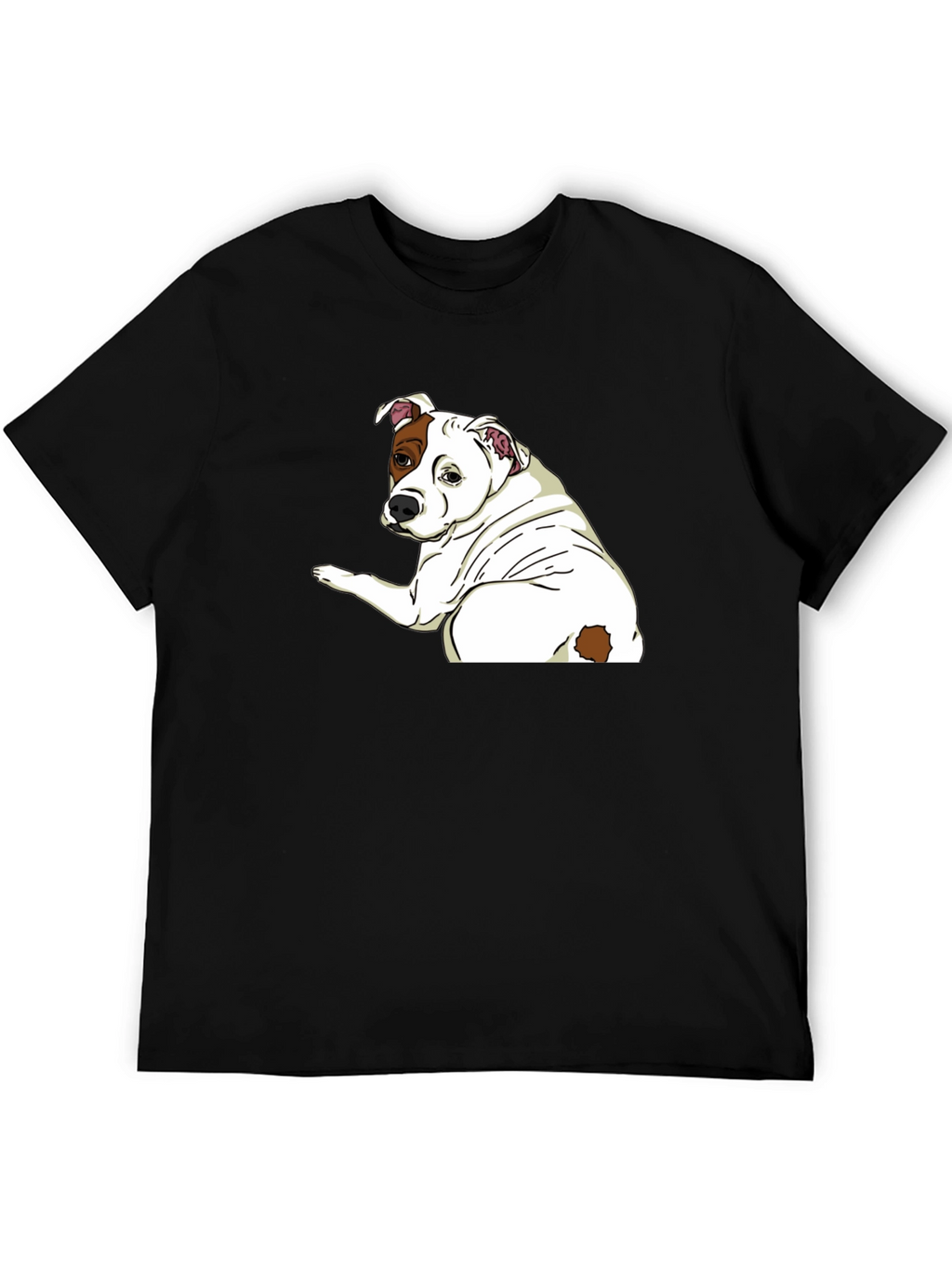 Dog Graphic T-Shirt - Unisex Crew Neck
