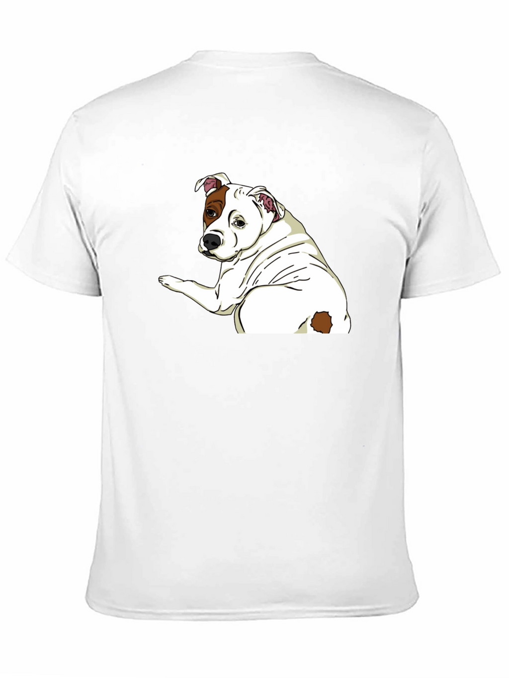 Dog Graphic T-Shirt - Unisex Crew Neck