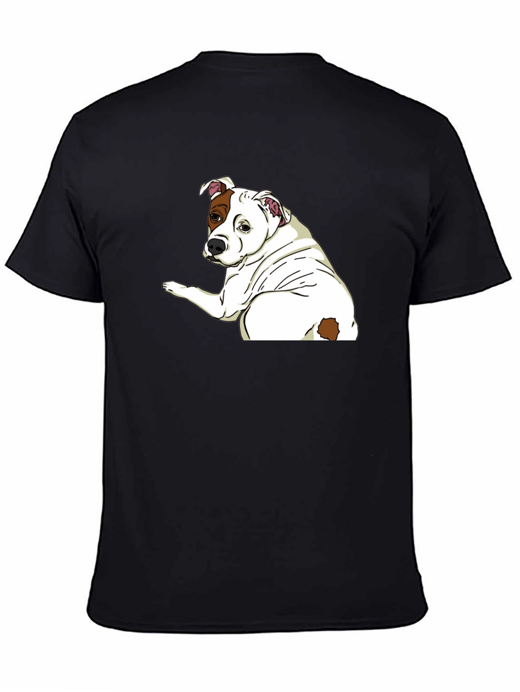 Dog Graphic T-Shirt - Unisex Crew Neck