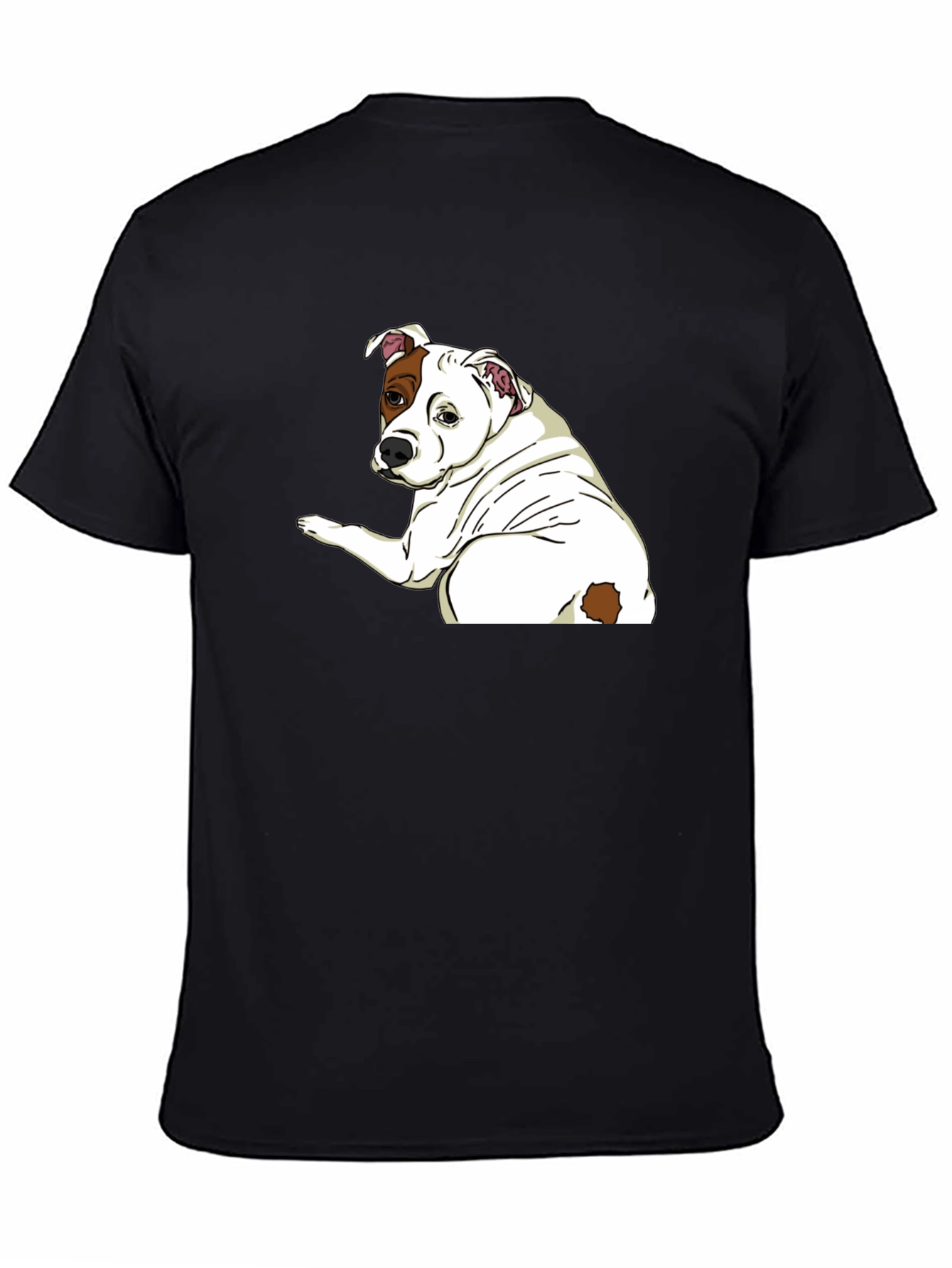 Dog Graphic T-Shirt - Unisex Crew Neck