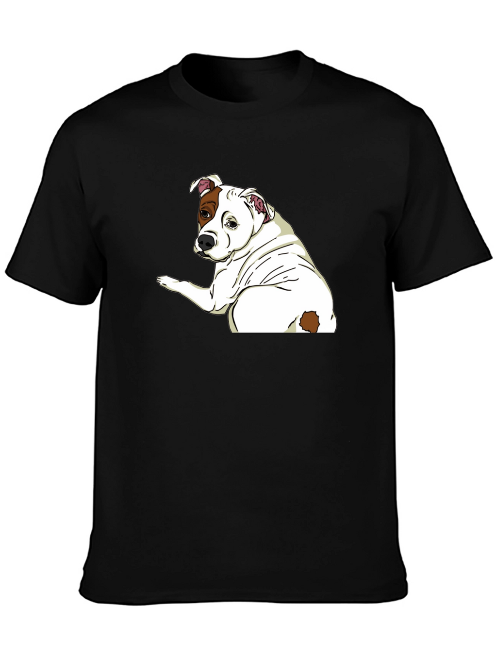 Dog Graphic T-Shirt - Unisex Crew Neck