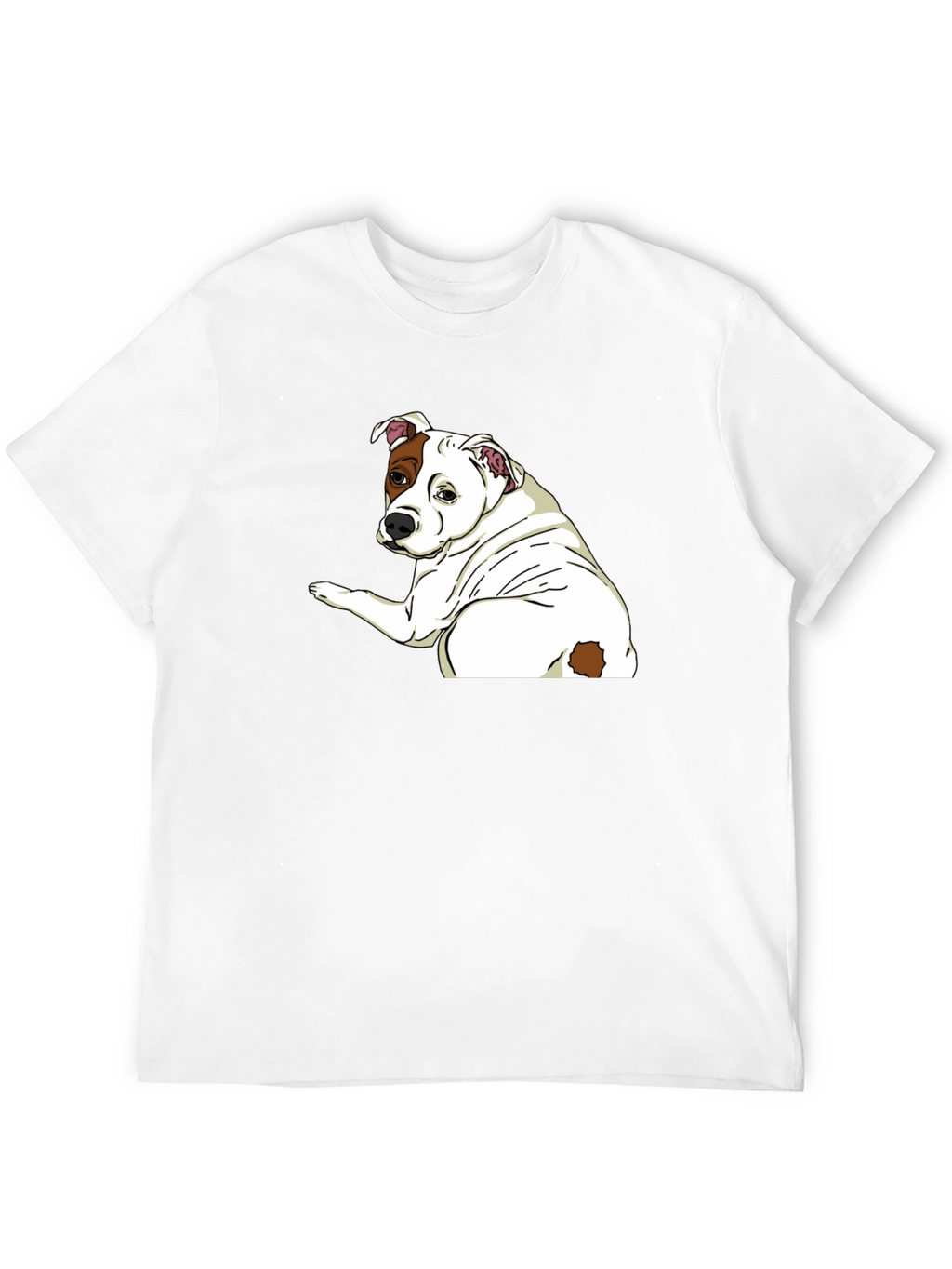 Dog Graphic T-Shirt - Unisex Crew Neck