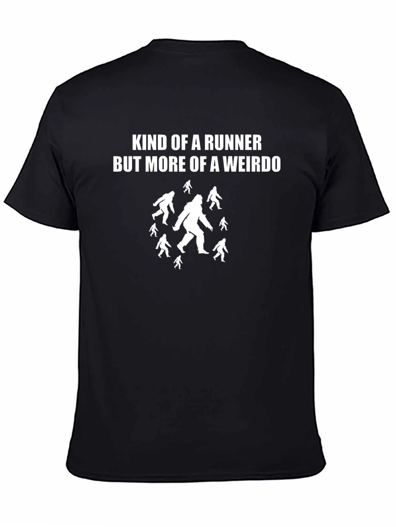 Funny Runner Weirdo Graphic T-Shirt