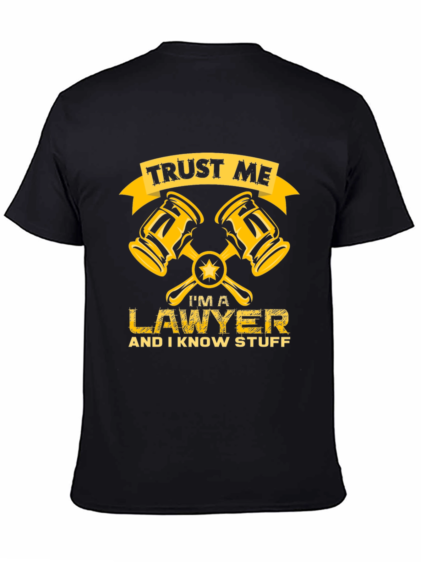 Trust Me Lawyer T-Shirt - Novelty Attorney Tee