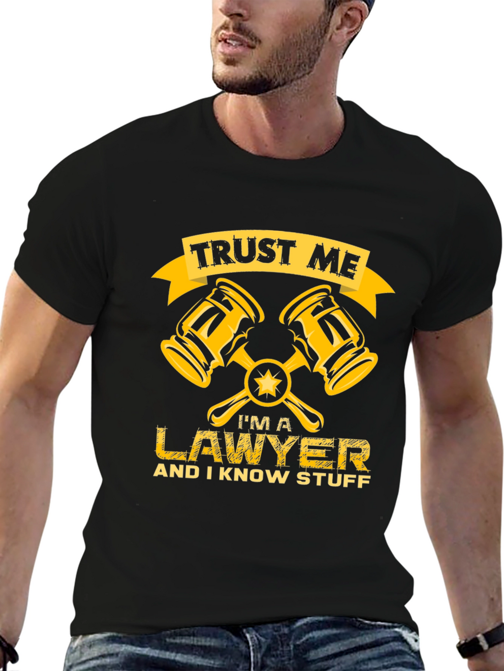 Trust Me Lawyer T-Shirt - Novelty Attorney Tee