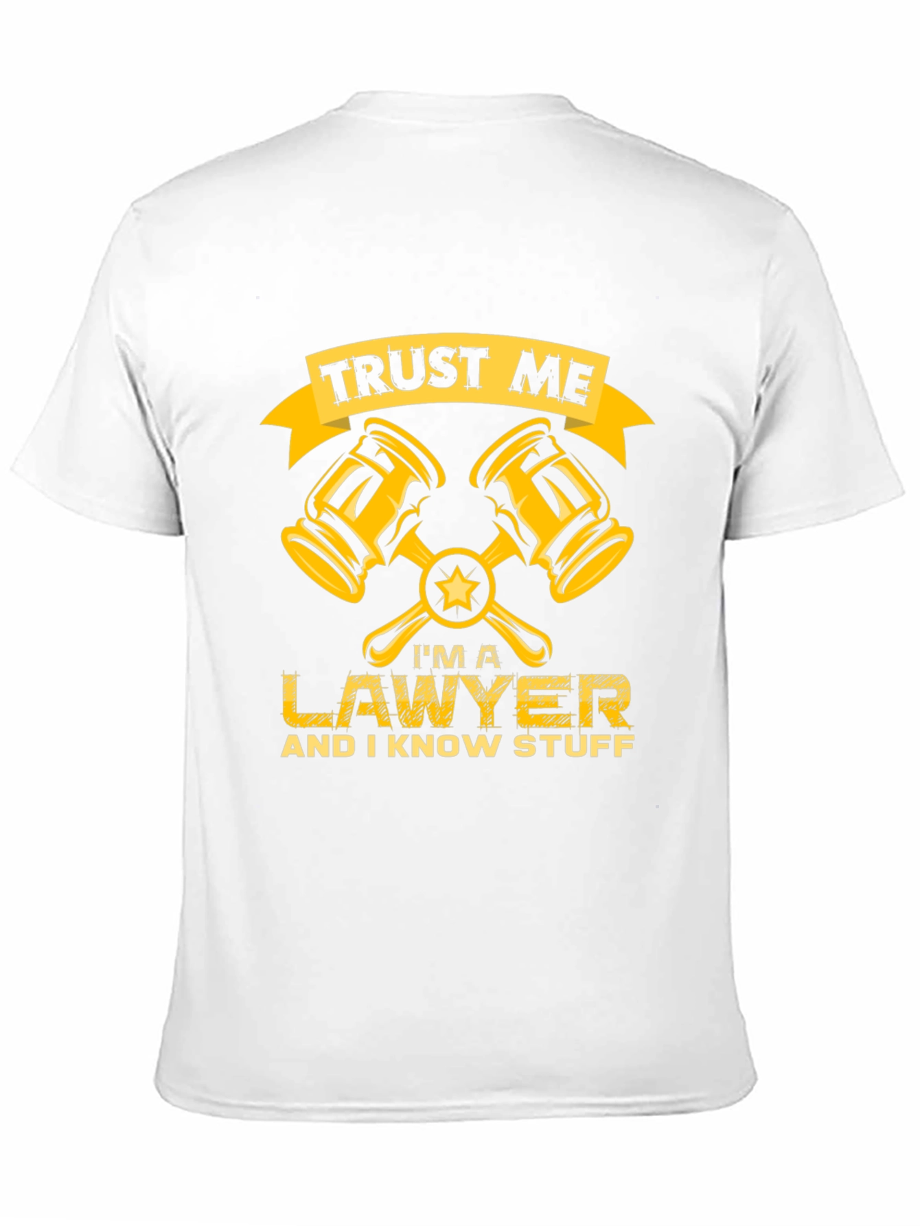 Trust Me Lawyer T-Shirt - Novelty Attorney Tee