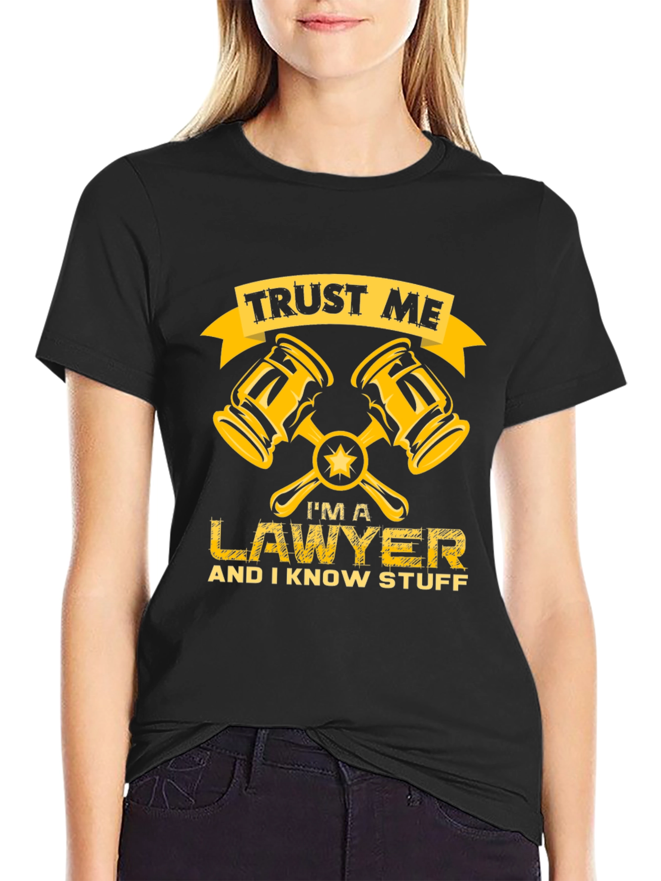 Trust Me Lawyer T-Shirt - Novelty Attorney Tee