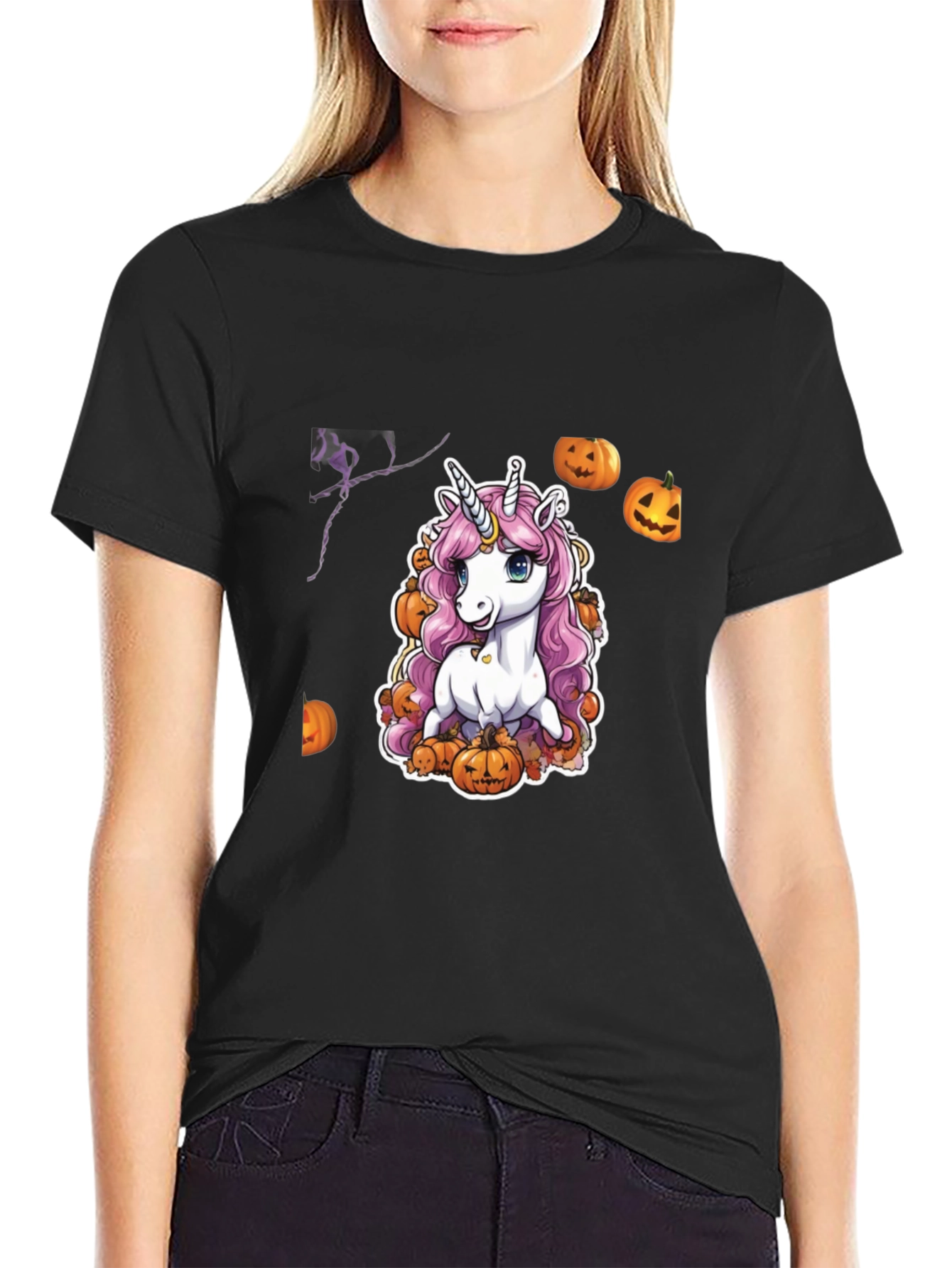 Halloween Unicorn T-Shirt - Cute & Spooky
