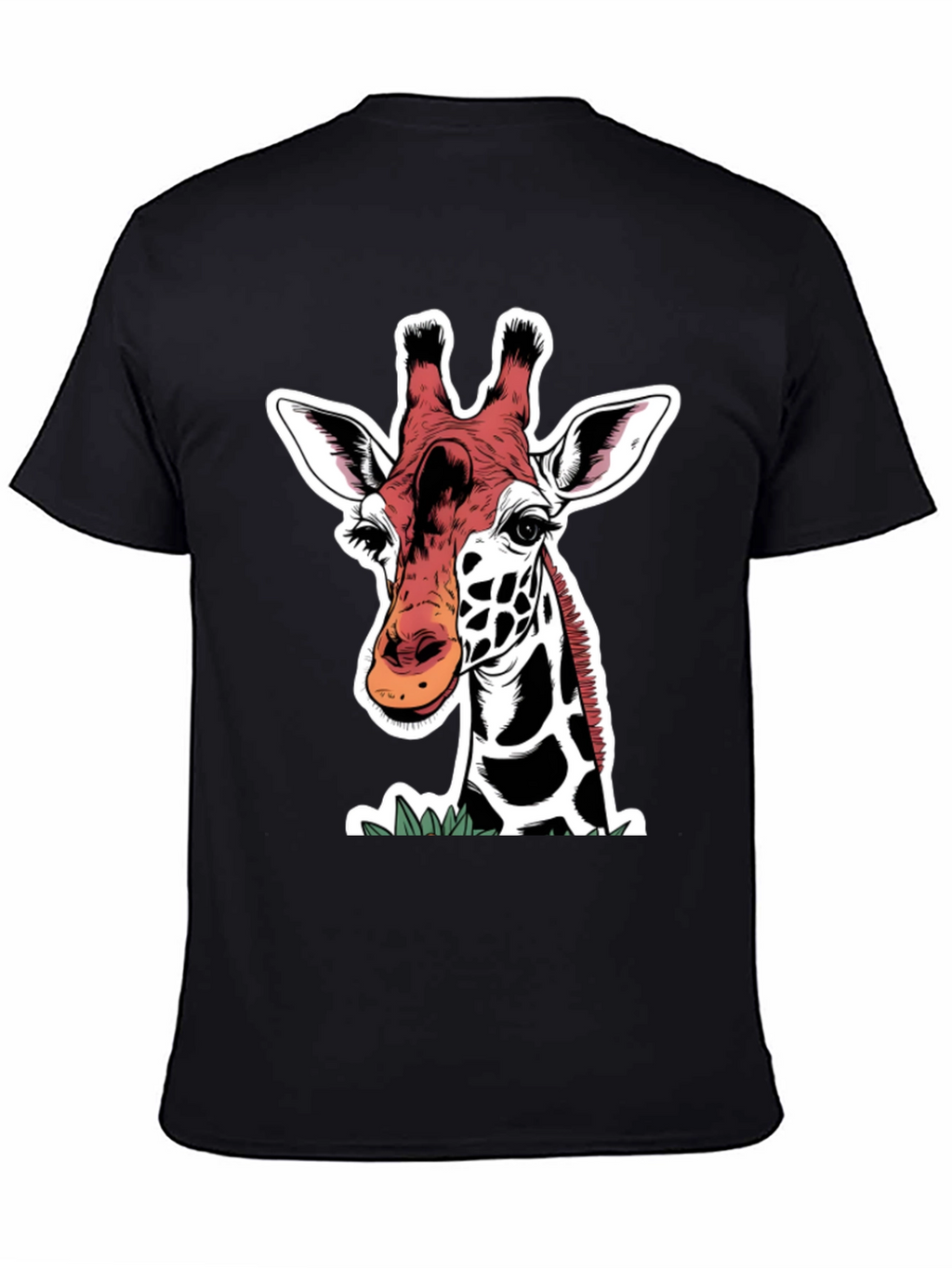 Giraffe Graphic Tee - Animal Lover Shirt