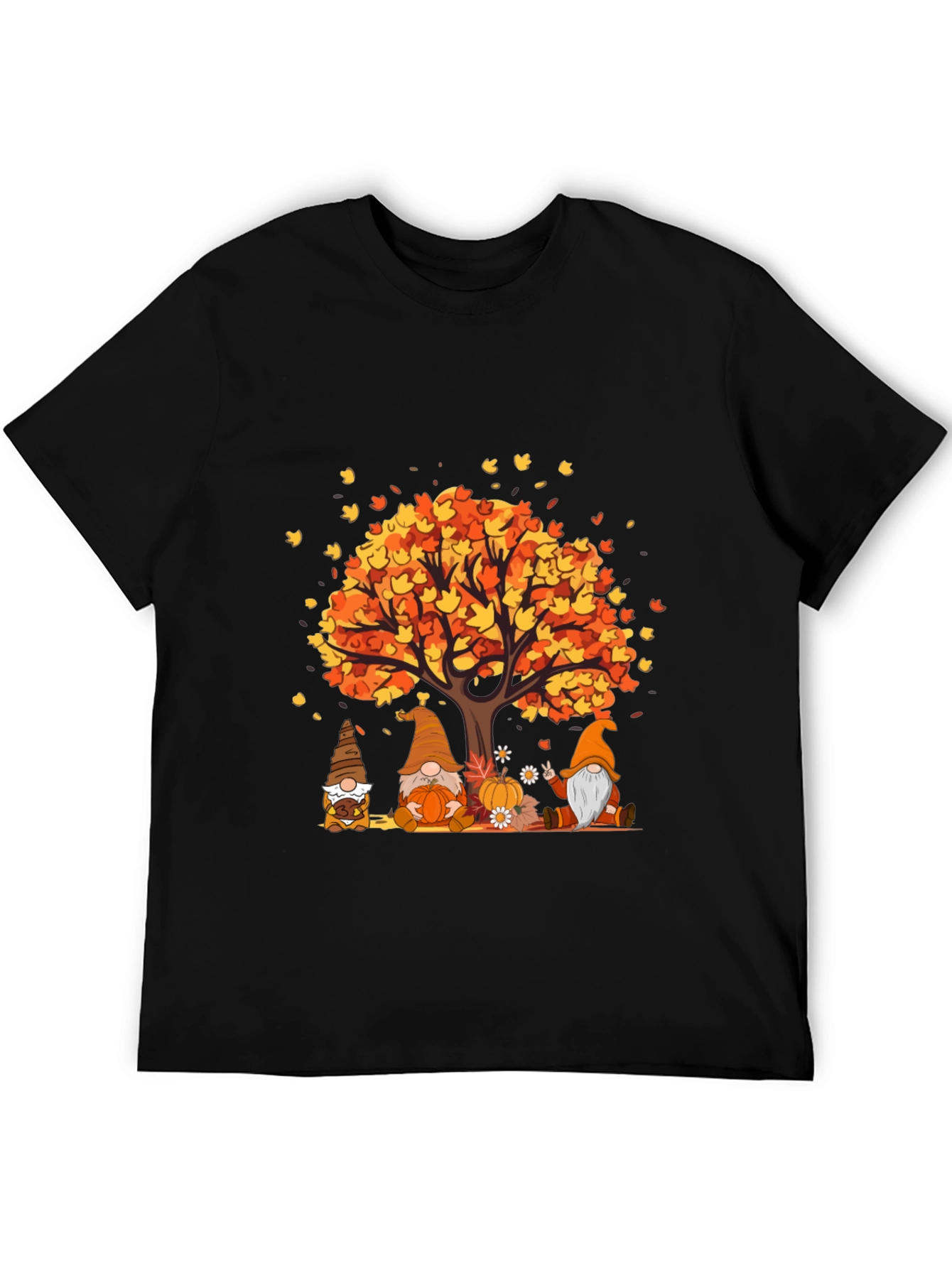 Fall Gnomes T-Shirt - Autumn Harvest Tee