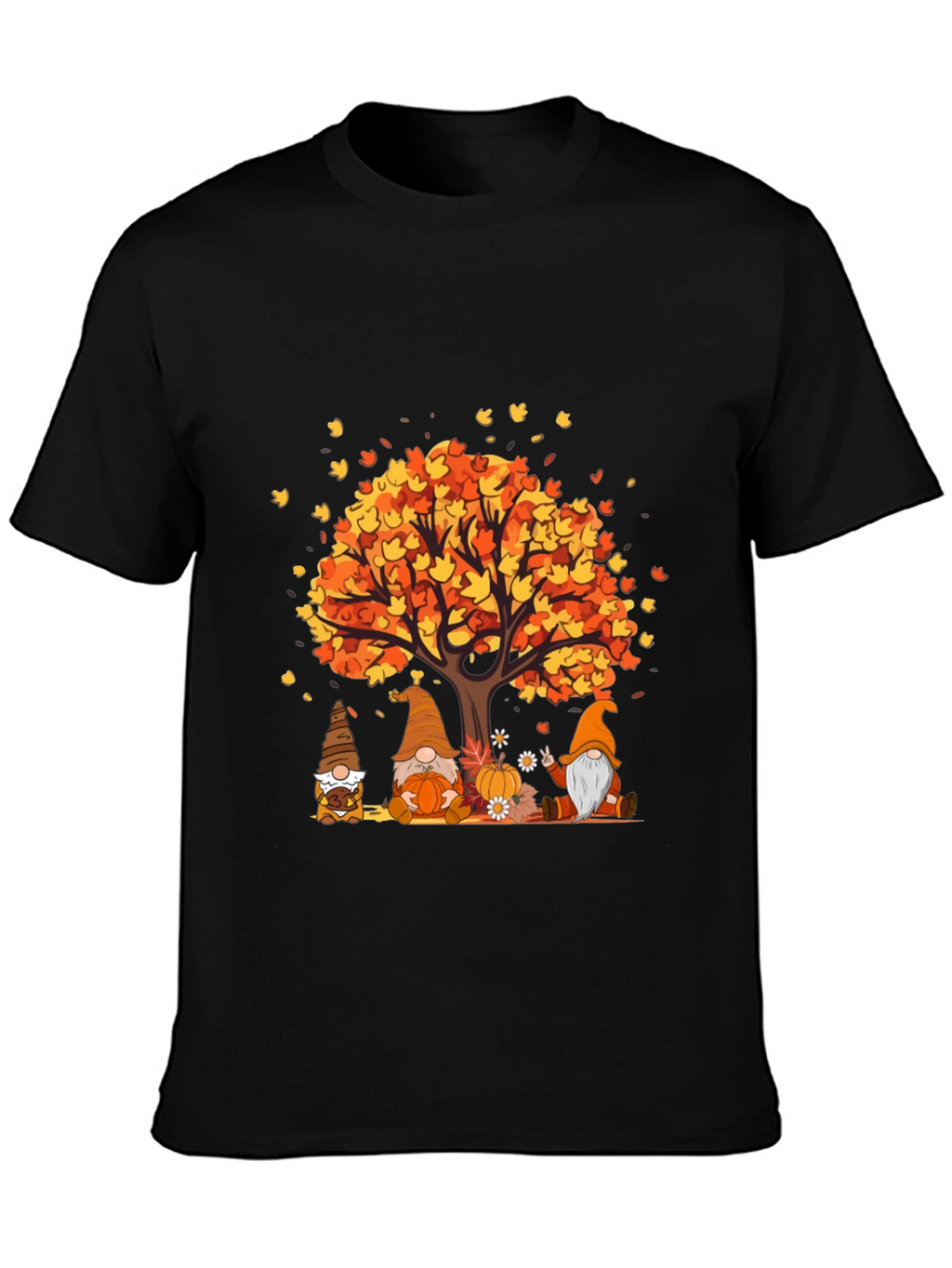 Fall Gnomes T-Shirt - Autumn Harvest Tee