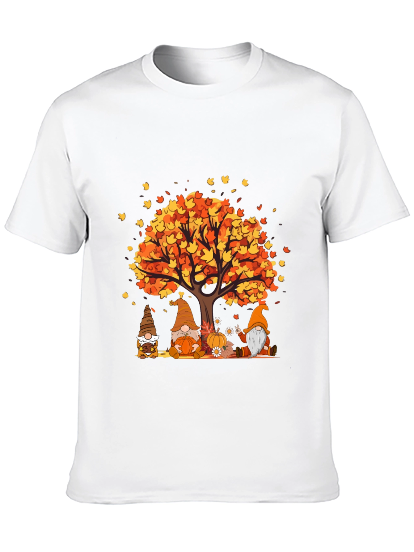 Fall Gnomes T-Shirt - Autumn Harvest Tee