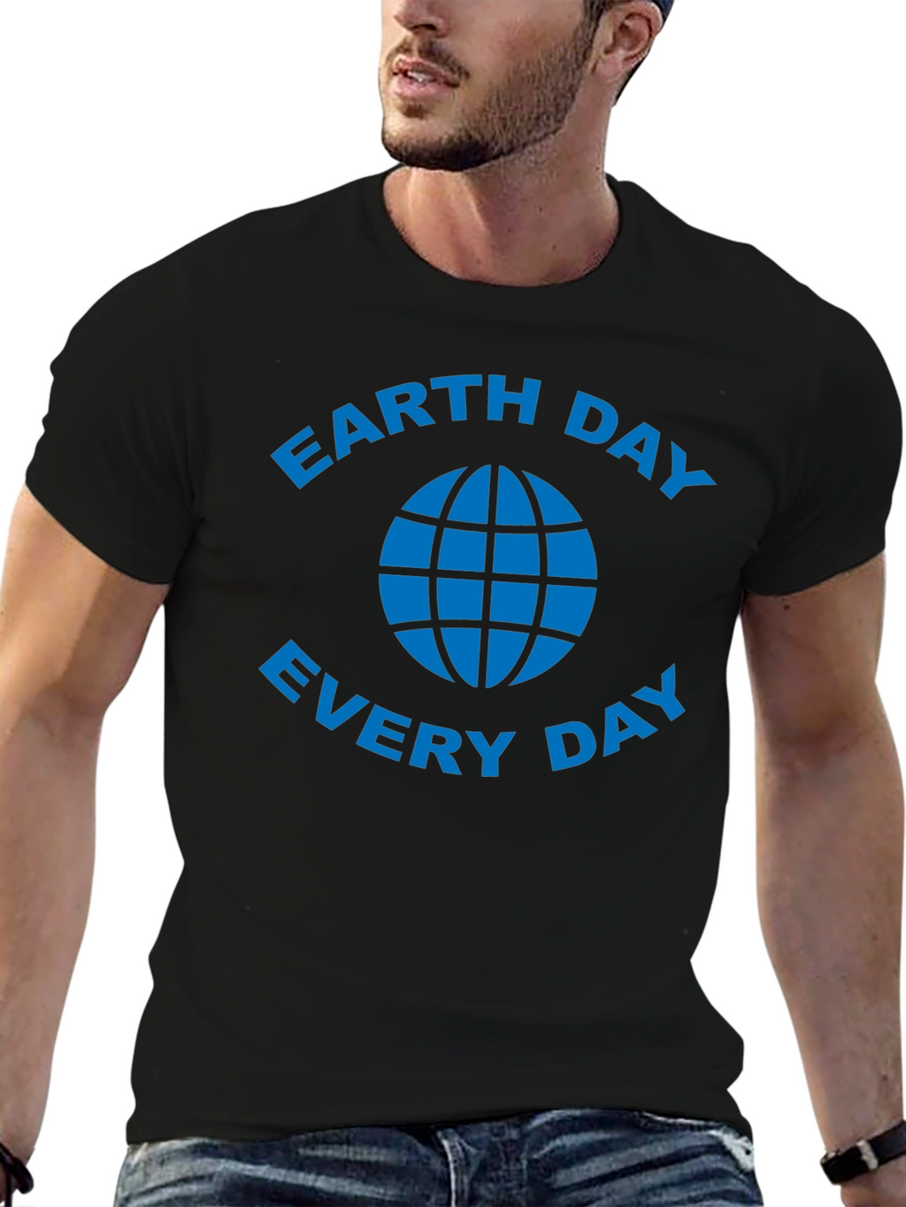 Earth Day Every Day T-Shirt - Black