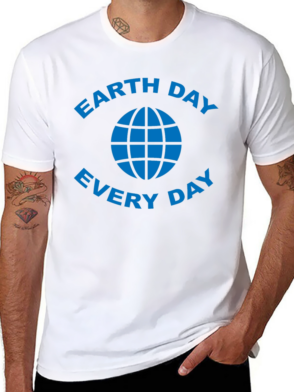 Earth Day Every Day T-Shirt - Black