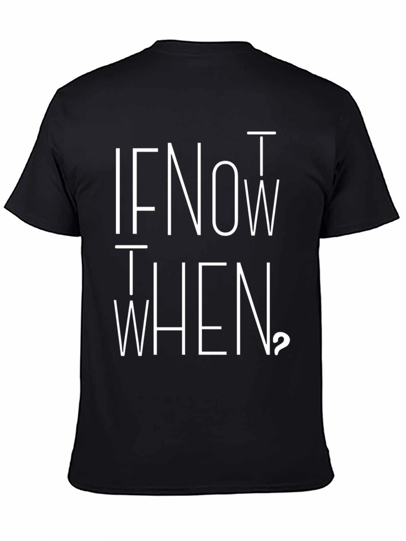 If Not Now When Graphic Tee