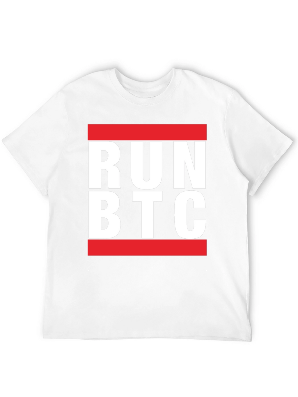 Run BTC T-Shirt - Bitcoin Crypto Tee