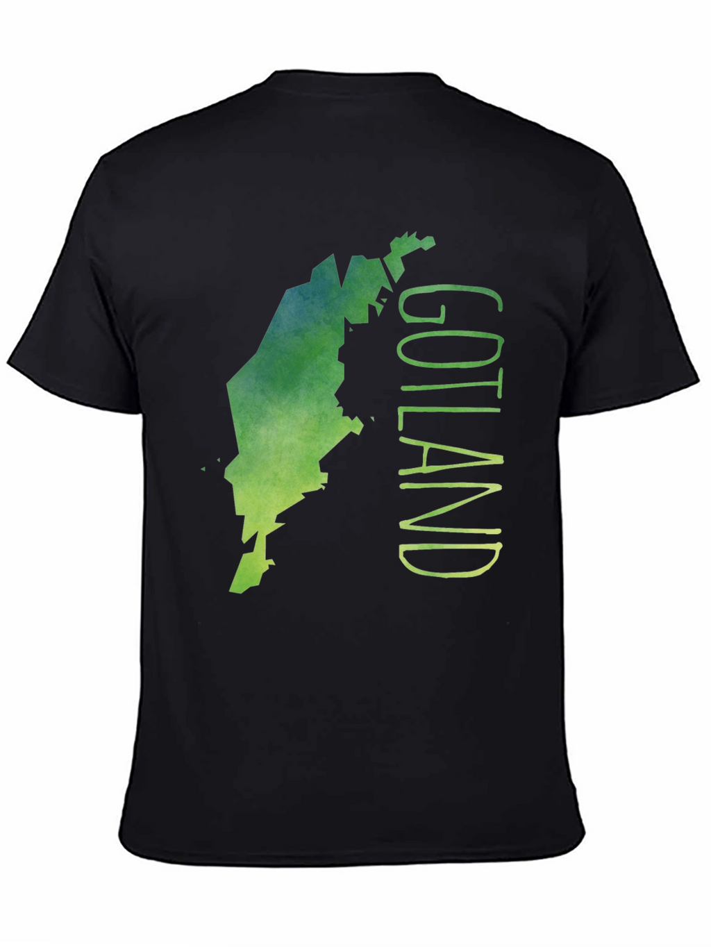 Gotland Map Graphic Tee - Unique Island Design
