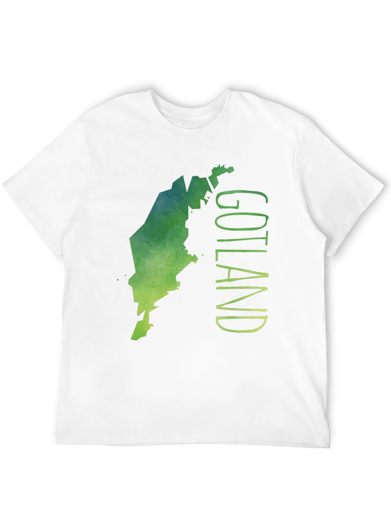 Gotland Map Graphic Tee - Unique Island Design
