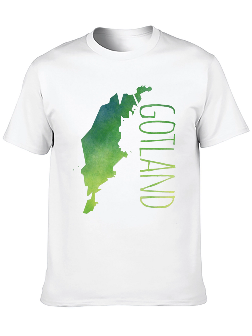Gotland Map Graphic Tee - Unique Island Design