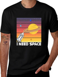 I Need Space T-Shirt - Space Shuttle Planet Design