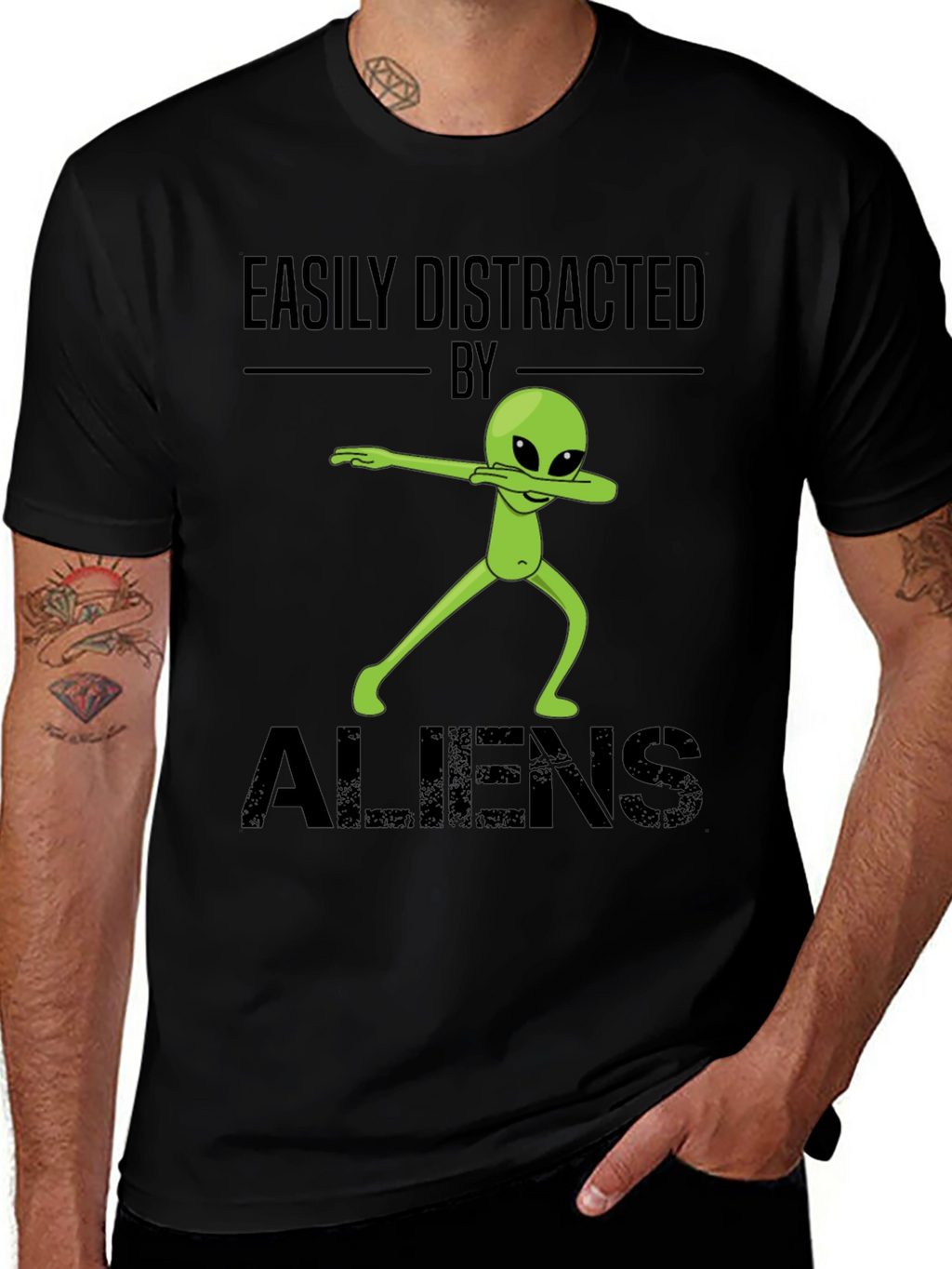 Easily Distracted By Aliens T-Shirt
