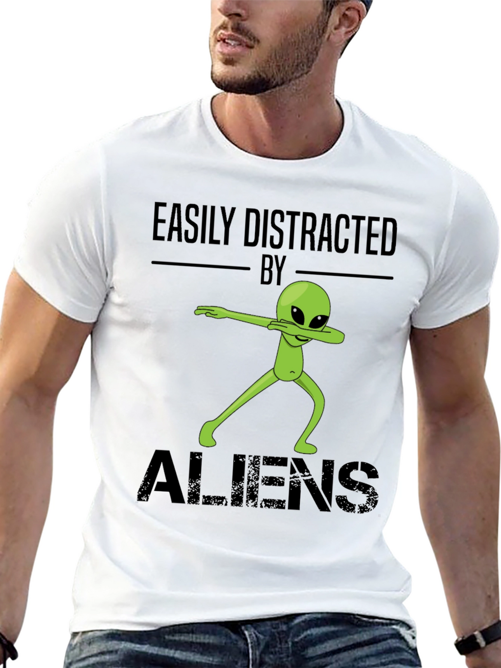 Easily Distracted By Aliens T-Shirt