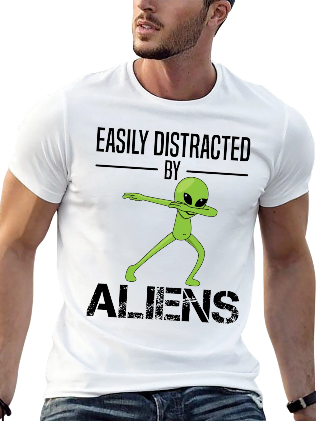 Easily Distracted By Aliens T-Shirt