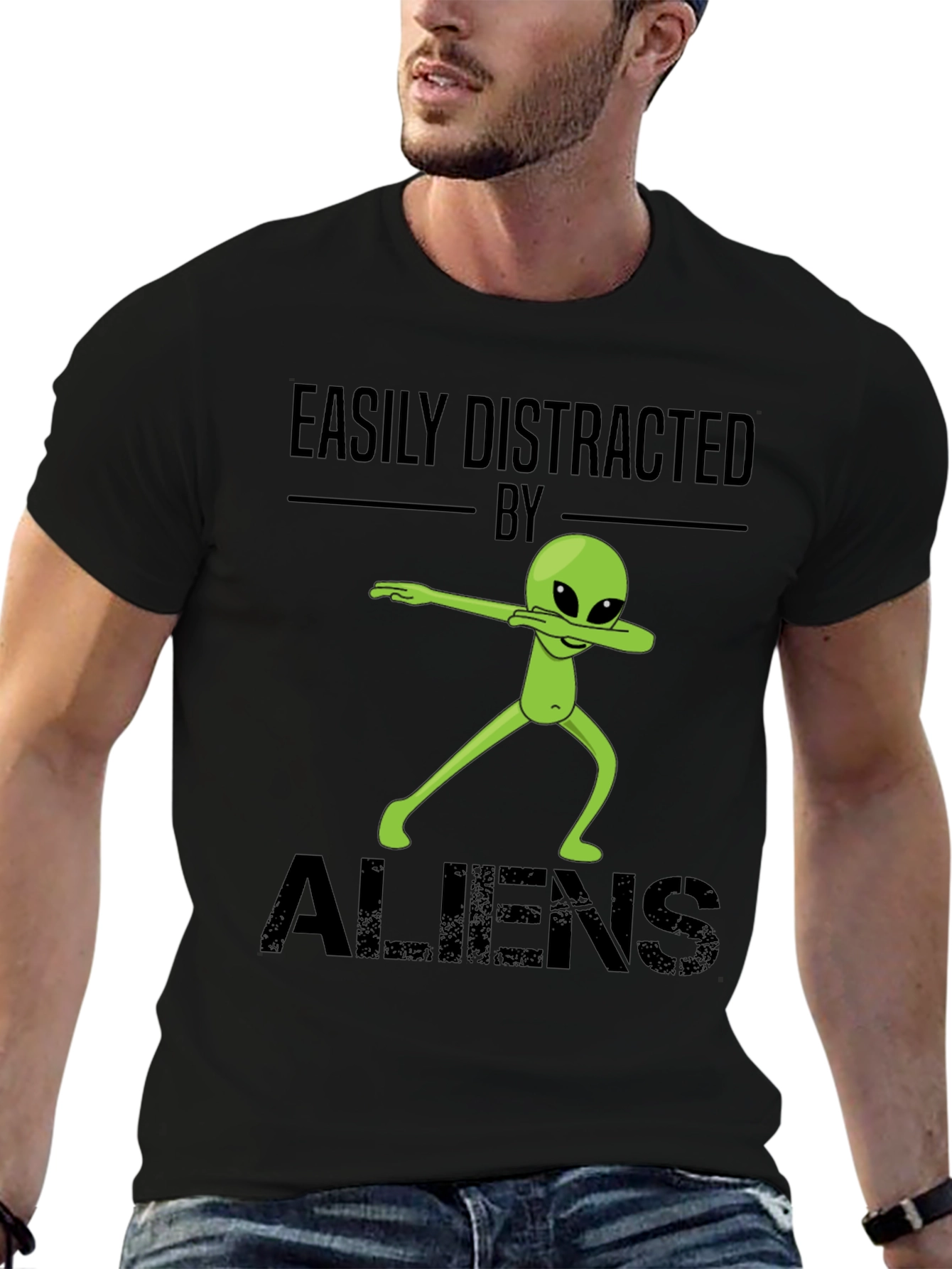 Easily Distracted By Aliens T-Shirt