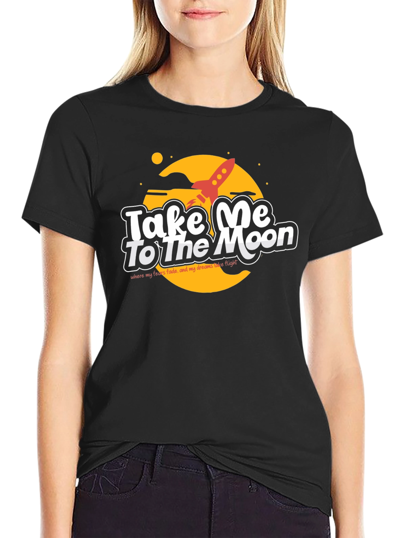 Take Me To The Moon Graphic T-Shirt