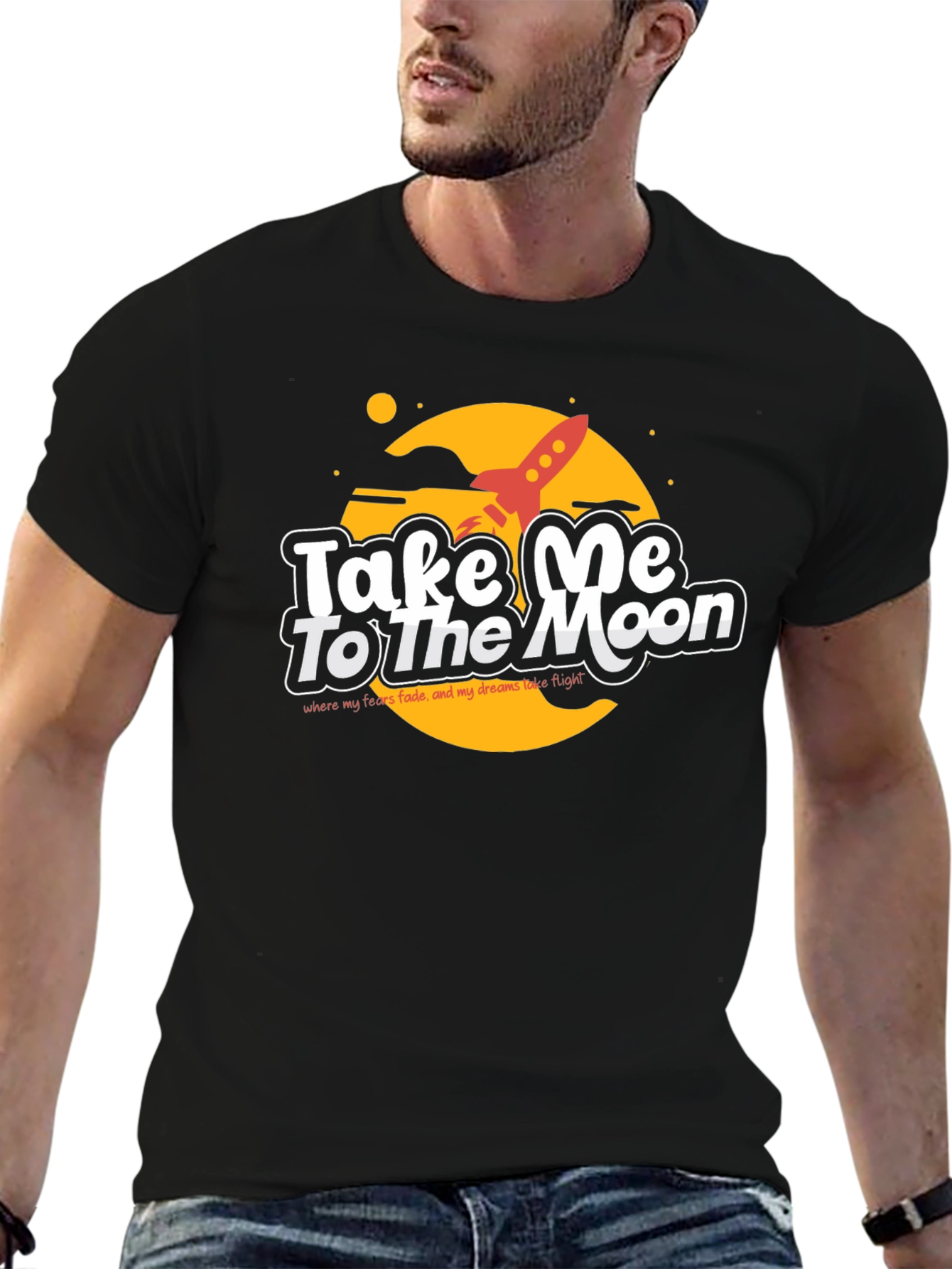 Take Me To The Moon Graphic T-Shirt