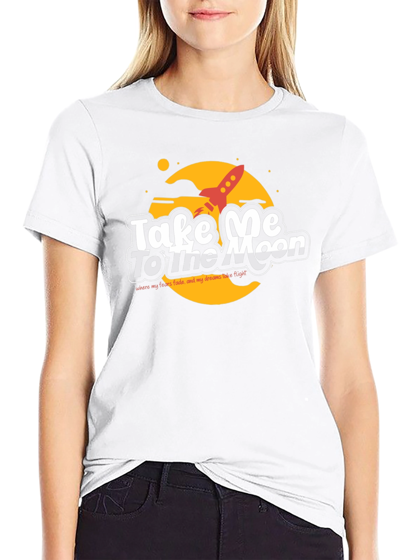 Take Me To The Moon Graphic T-Shirt