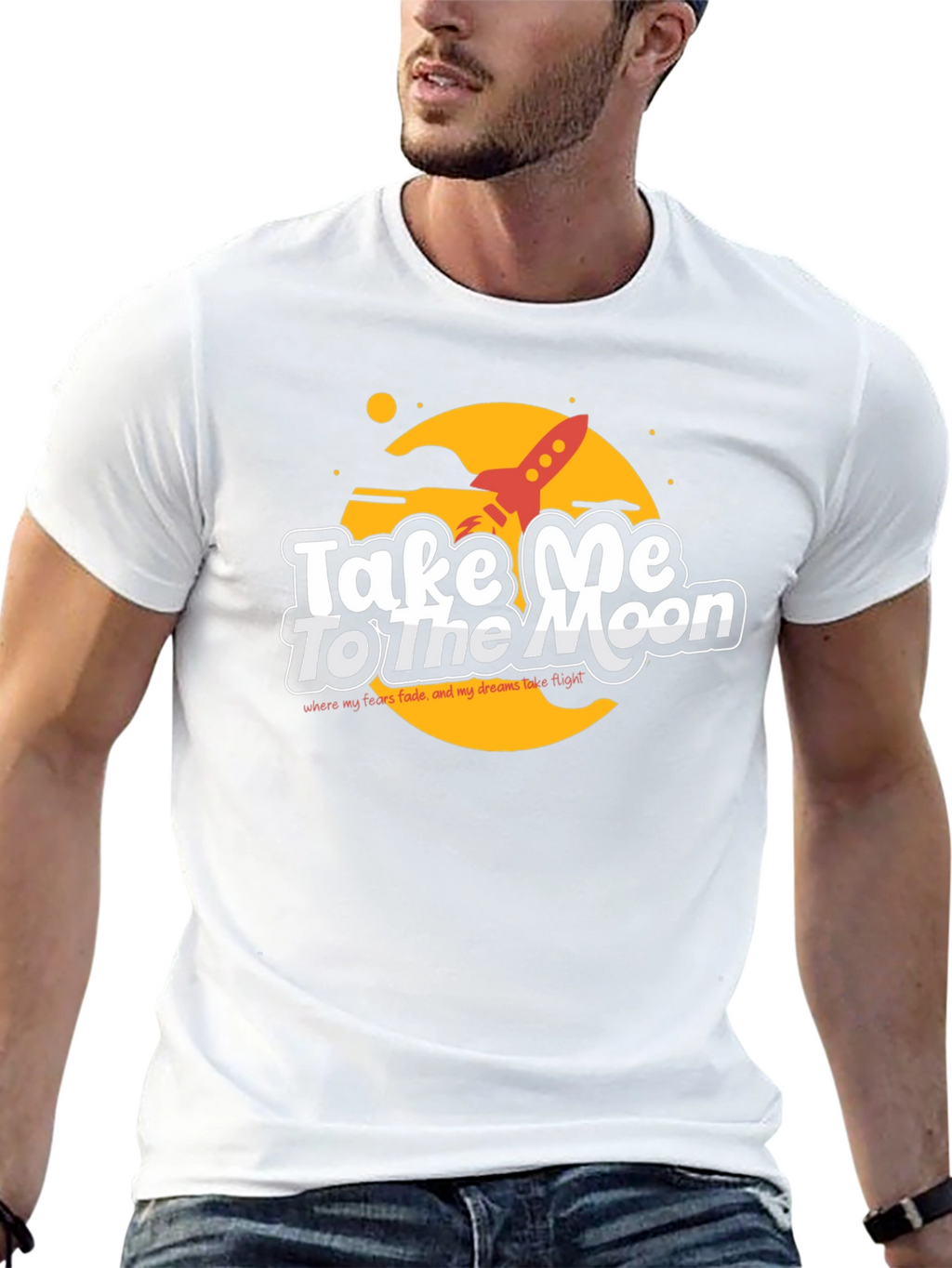 Take Me To The Moon Graphic T-Shirt