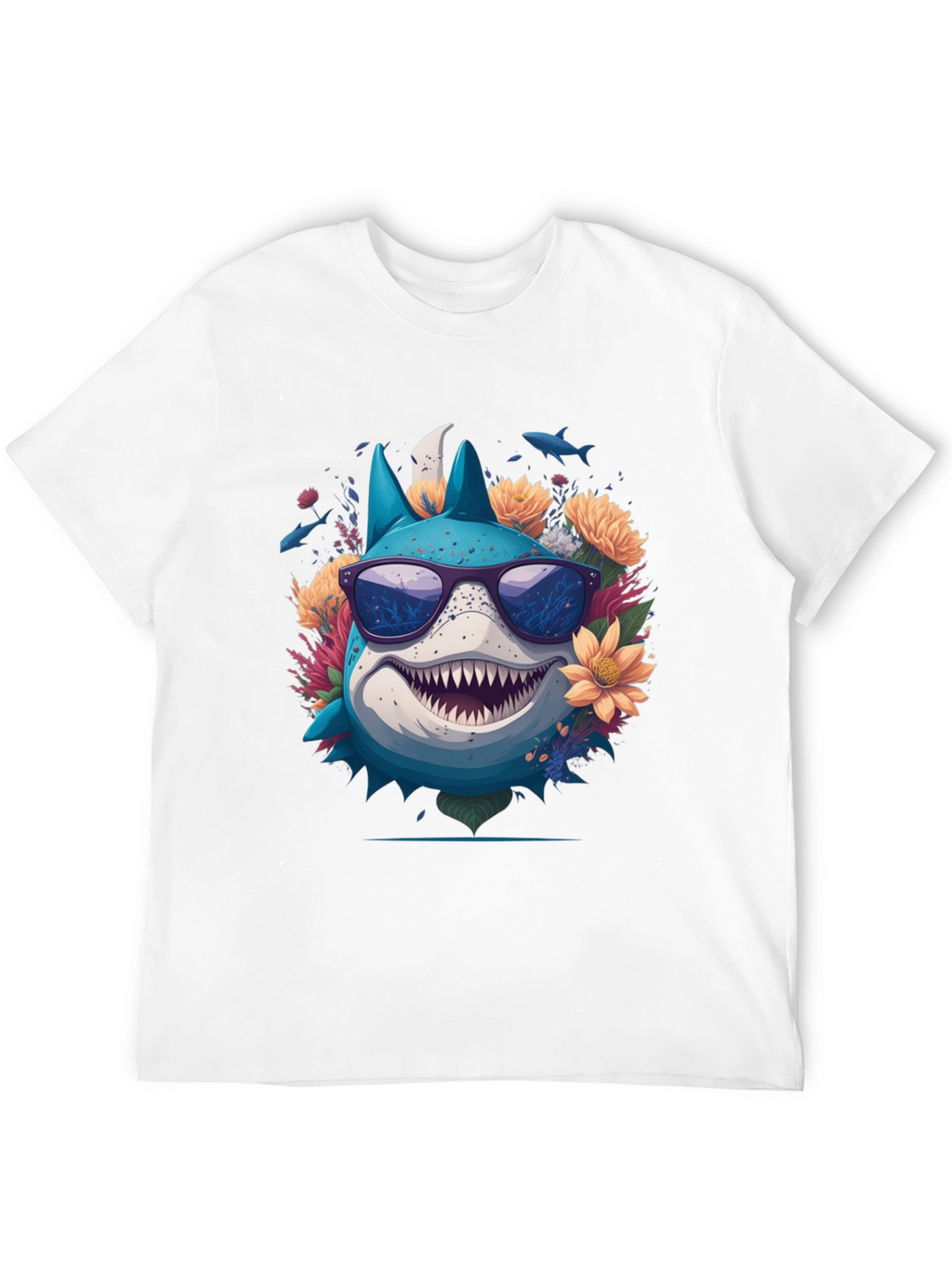 Cool Shark in Sunglasses T-Shirt