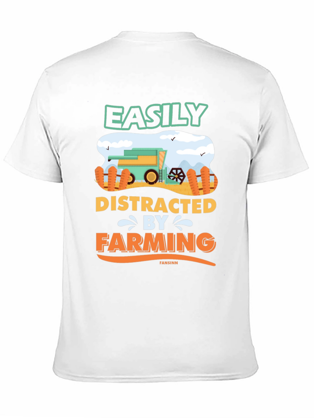 Easily Distracted By Farming T-Shirt