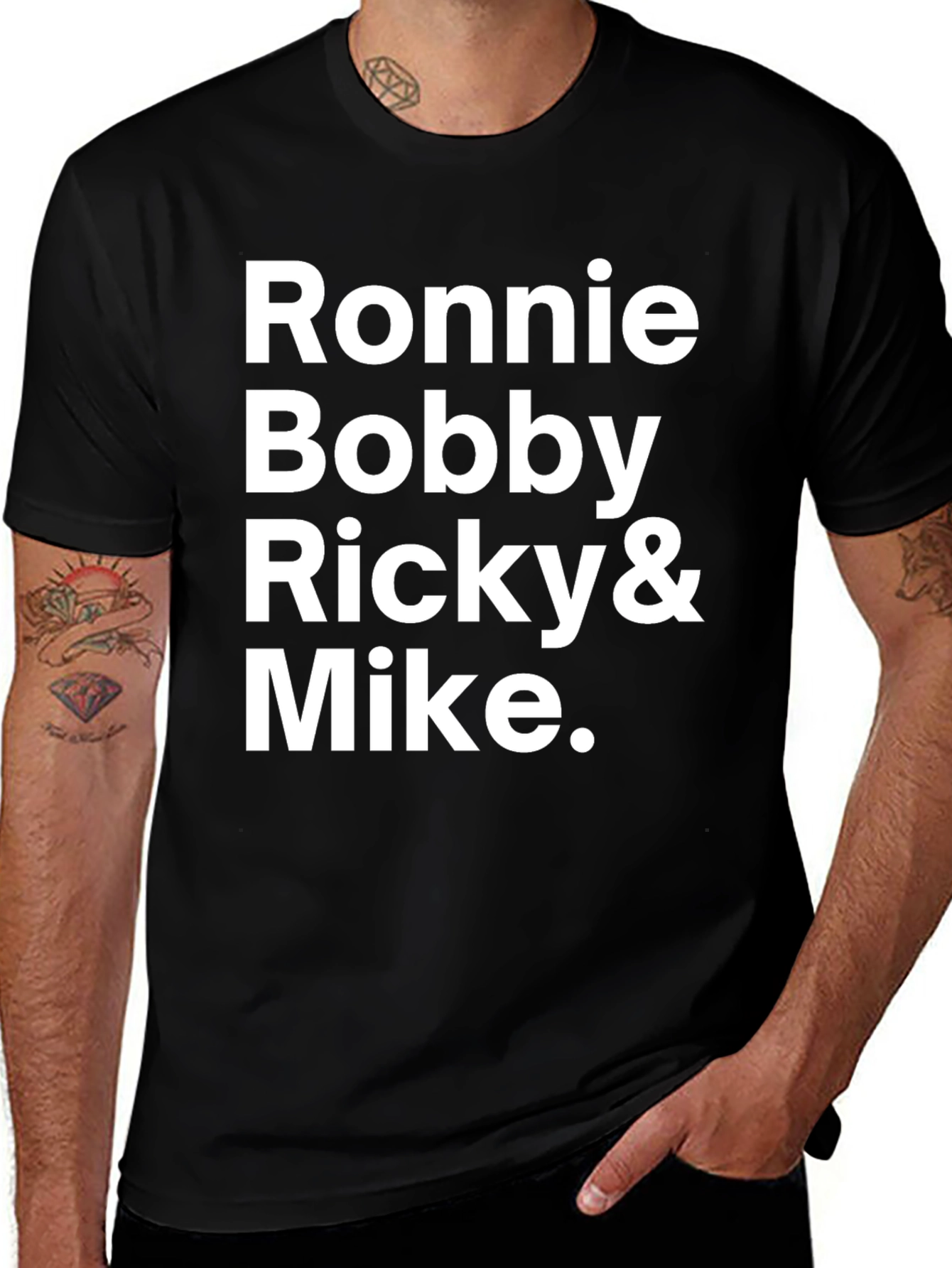 Ronnie Bobby Ricky & Mike T-Shirt